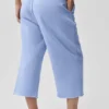 Accolade Cutoff-Jogginghose – Hellblau