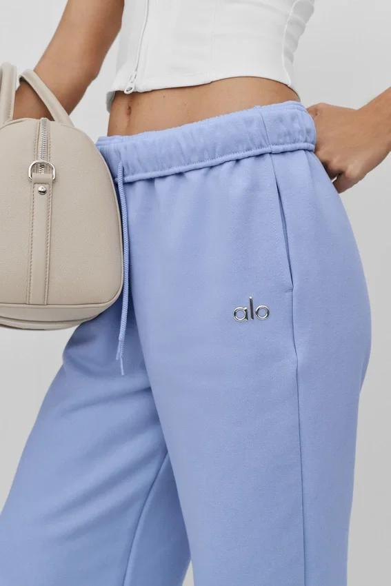 Accolade Cutoff-Jogginghose – Hellblau