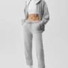 Accolade Full-Zip-Hoodie – Athletic Heather Grey
