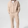 Accolade Full-Zip-Hoodie – Macadamia