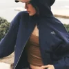 Accolade Full-Zip-Hoodie – Navy