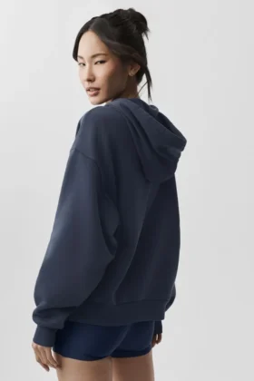 Accolade Full-Zip-Hoodie – Navy