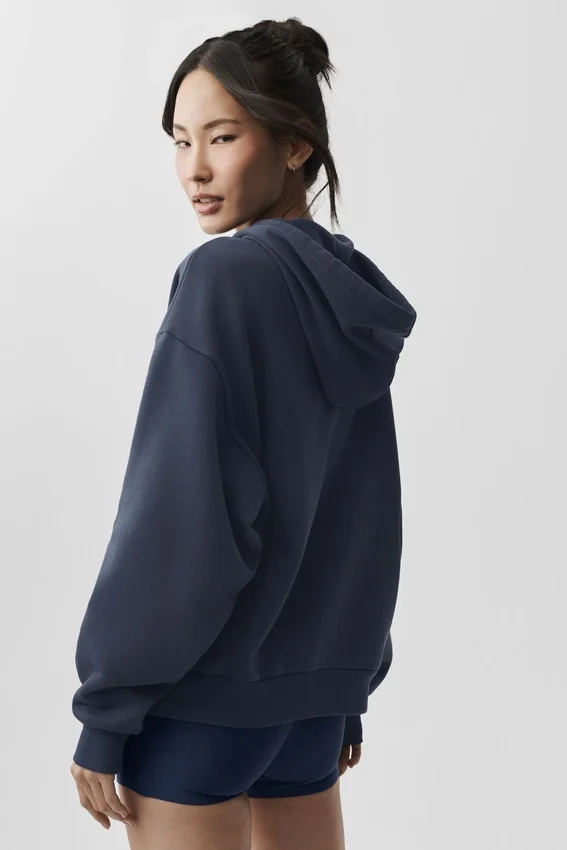 Accolade Full-Zip-Hoodie – Navy