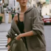Accolade Full-Zip-Hoodie – Olive Tree