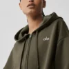 Accolade Full-Zip-Hoodie – Olive Tree