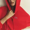 Accolade-Hoodie – Leuchtend Rot