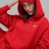 Accolade-Hoodie – Leuchtend Rot