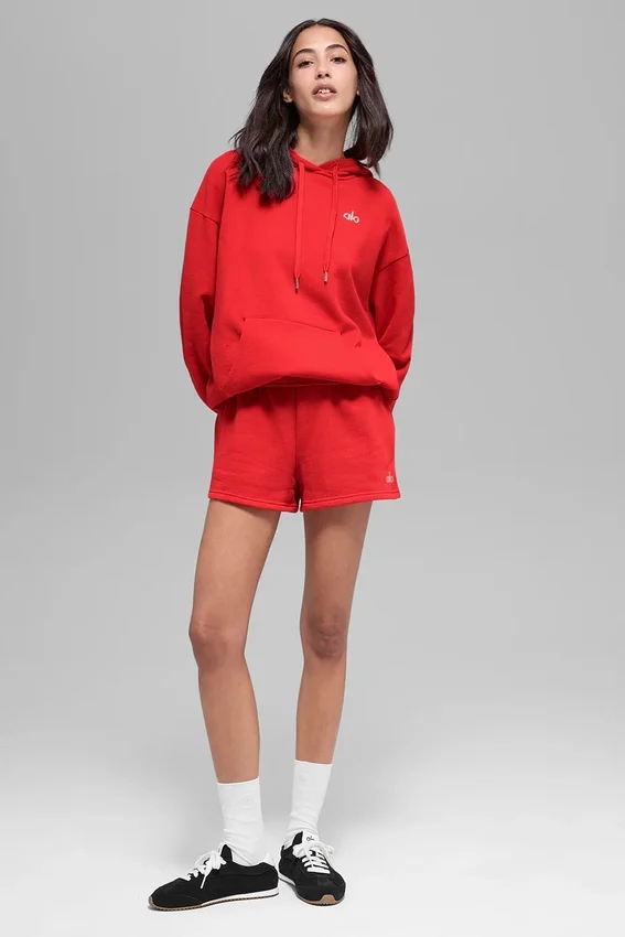 Accolade-Hoodie – Leuchtend Rot