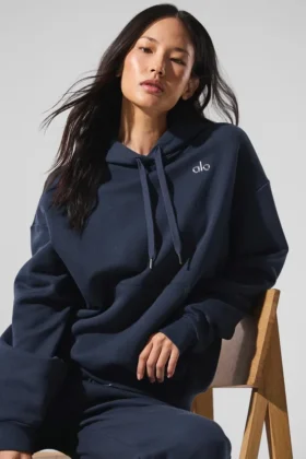 Accolade-Hoodie – Marineblau