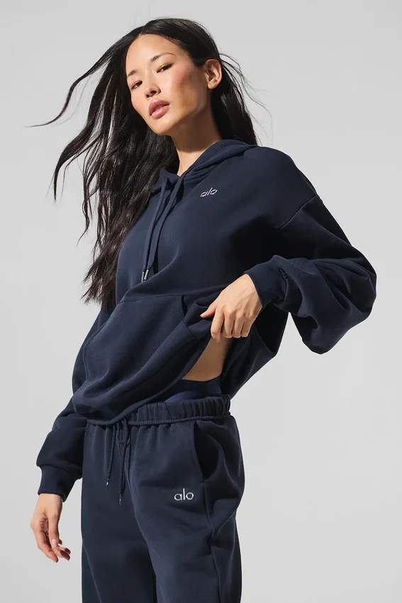 Accolade-Hoodie – Marineblau