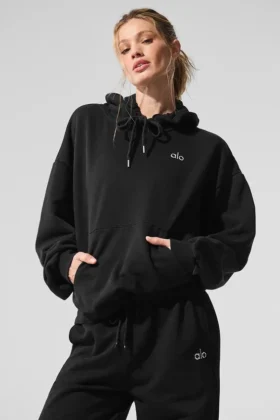 Accolade-Hoodie – Schwarz