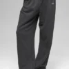 Accolade Jogginghose mit geradem Bein – Anthrazit