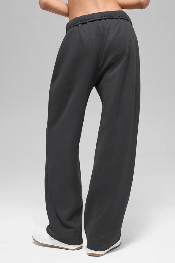 Accolade Jogginghose mit geradem Bein – Anthrazit