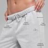 Accolade Jogginghose mit geradem Bein – Athletic Heather Grey