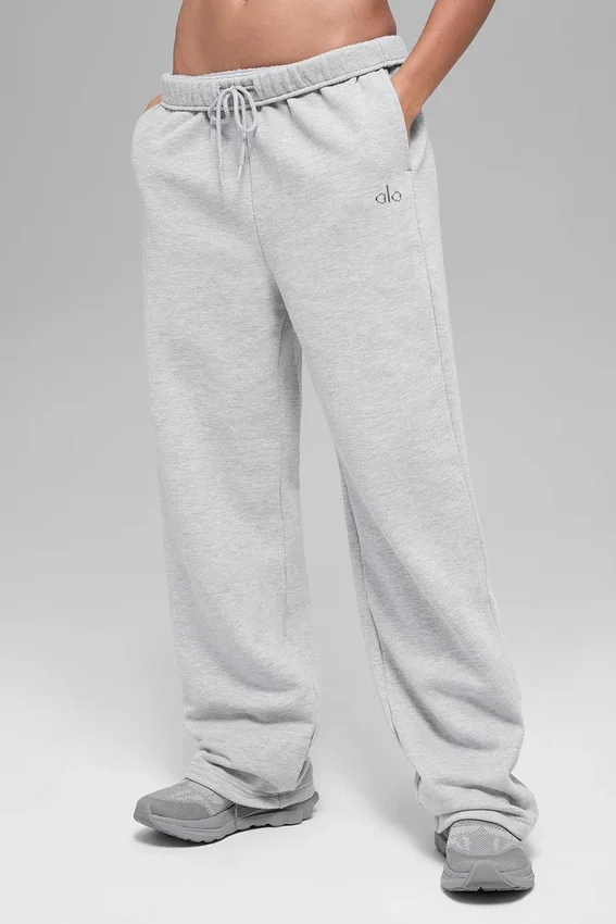 Accolade Jogginghose mit geradem Bein – Athletic Heather Grey