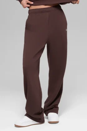 Accolade Jogginghose mit geradem Bein – Brownstone