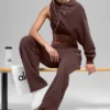 Accolade Jogginghose mit geradem Bein – Brownstone