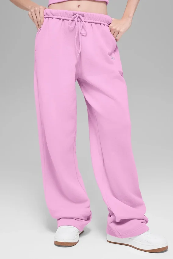 Accolade Jogginghose mit geradem Bein – Candy Heart Pink
