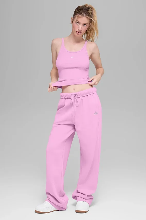 Accolade Jogginghose mit geradem Bein – Candy Heart Pink