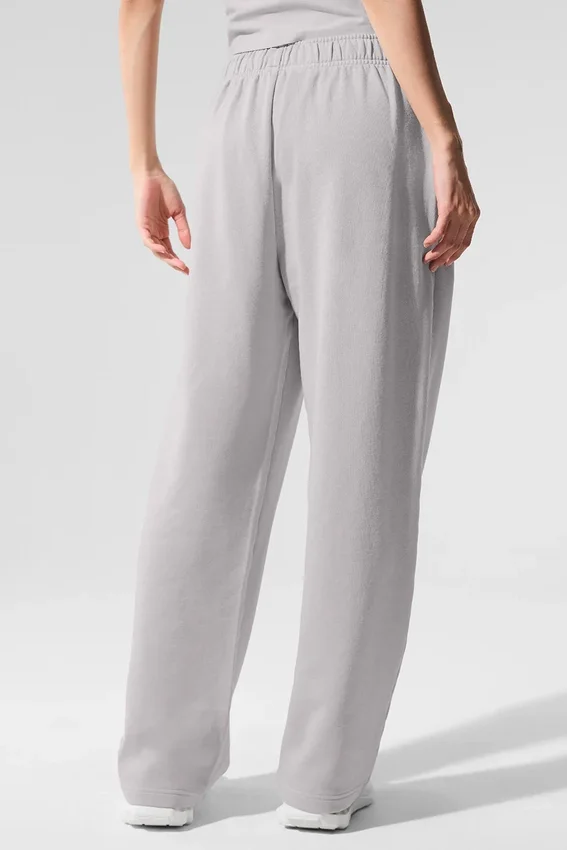 Accolade Jogginghose mit geradem Bein, gewaschen – Grey Sky Wash