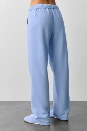 Accolade Jogginghose mit geradem Bein – Hellblau