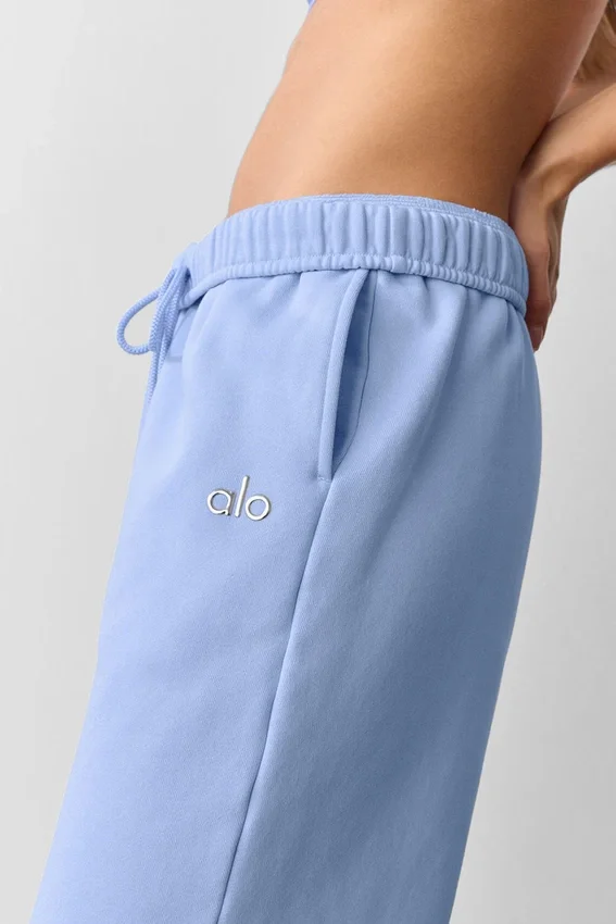 Accolade Jogginghose mit geradem Bein – Hellblau