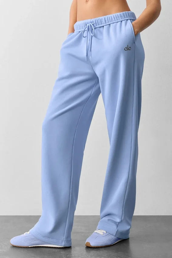 Accolade Jogginghose mit geradem Bein – Hellblau