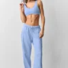 Accolade Jogginghose mit geradem Bein – Hellblau
