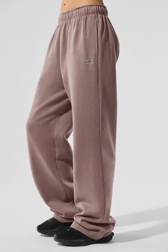 Accolade Jogginghose mit geradem Bein – Mushroom