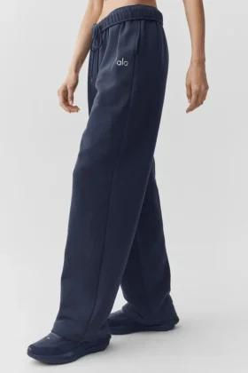 Accolade Jogginghose mit geradem Bein – Navy
