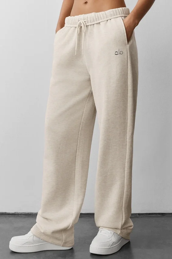 Accolade Jogginghose mit geradem Bein – Oatmeal Heather