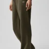 Accolade Jogginghose mit geradem Bein – Olive Tree
