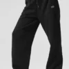 Accolade Jogginghose mit geradem Bein – Schwarz