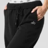 Accolade Jogginghose mit geradem Bein – Schwarz