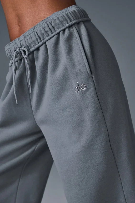 Accolade Jogginghose mit geradem Bein – Stahlgrau