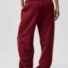 Accolade Jogginghose mit geradem Bein – Summer Romance Red
