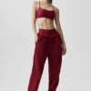 Accolade Jogginghose mit geradem Bein – Summer Romance Red