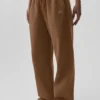 Accolade Jogginghose mit geradem Bein – Sun Kissed Brown