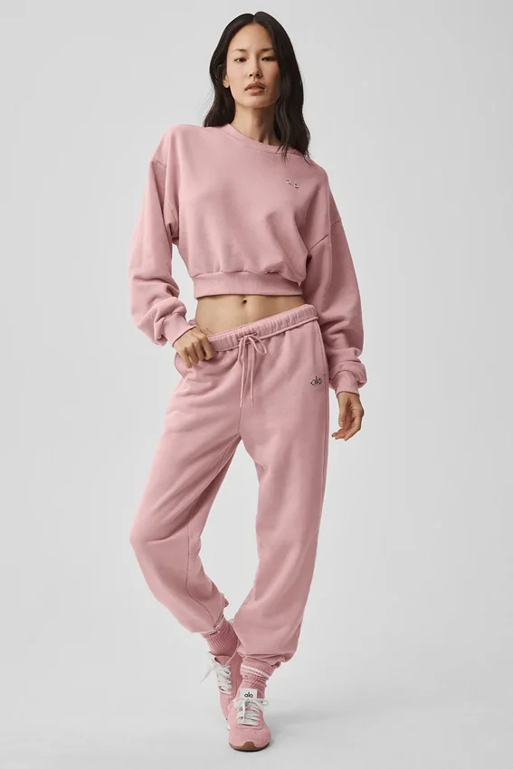 Accolade-Jogginghose – Vintage-Rosa