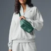 Accolade Pullover mit 1/4-Reißverschluss – Athletic Heather Grey