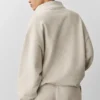Accolade Pullover mit 1/4-Reißverschluss – Oatmeal Heather