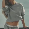 Accolade Pullover mit Rundhalsausschnitt – Athletic Heather Grey