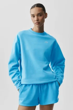 Accolade Pullover mit Rundhalsausschnitt – Azurblau