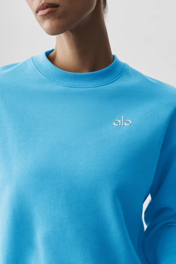 Accolade Pullover mit Rundhalsausschnitt – Azurblau