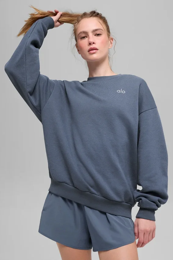 Accolade Pullover mit Rundhalsausschnitt – Bluestone