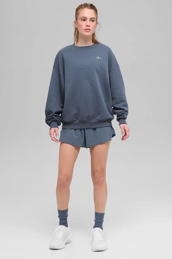 Accolade Pullover mit Rundhalsausschnitt – Bluestone
