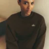 Accolade Pullover mit Rundhalsausschnitt – Espresso