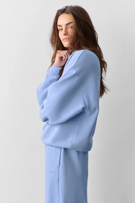 Accolade Pullover mit Rundhalsausschnitt – Hellprovenceblau