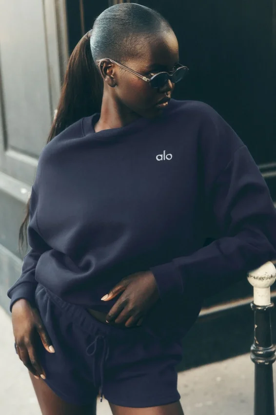 Accolade Pullover mit Rundhalsausschnitt – Navy