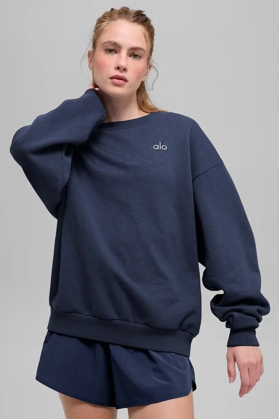 Accolade Pullover mit Rundhalsausschnitt – Navy